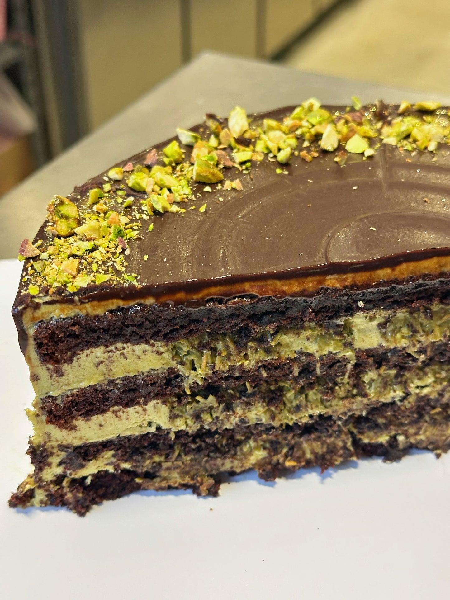 Father’s day Dubai chocolate cake