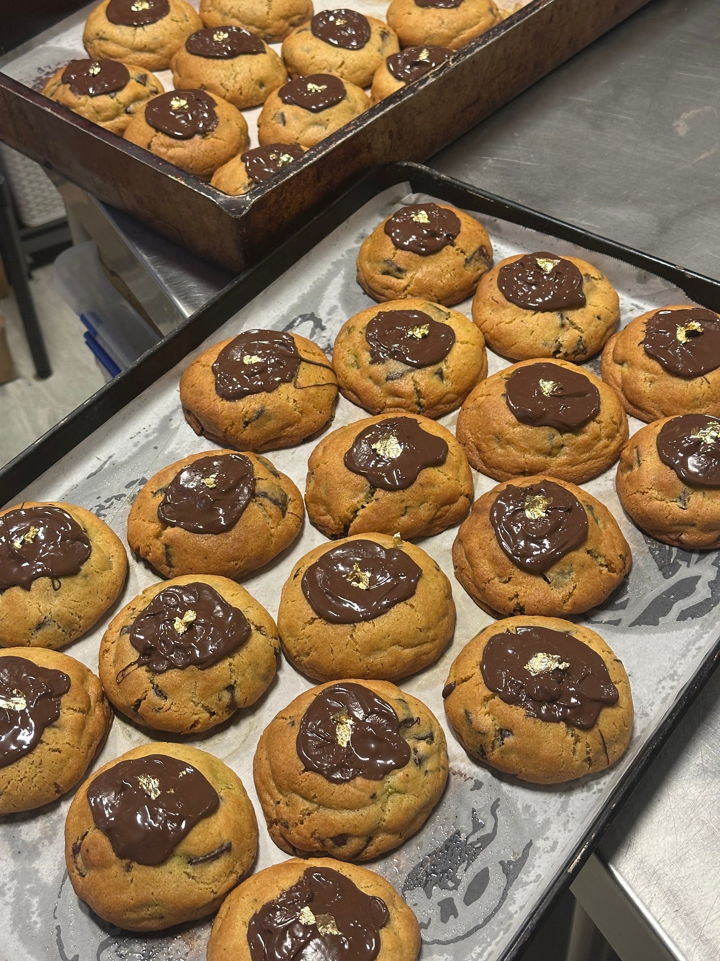 Dubai chocolate NYC cookie