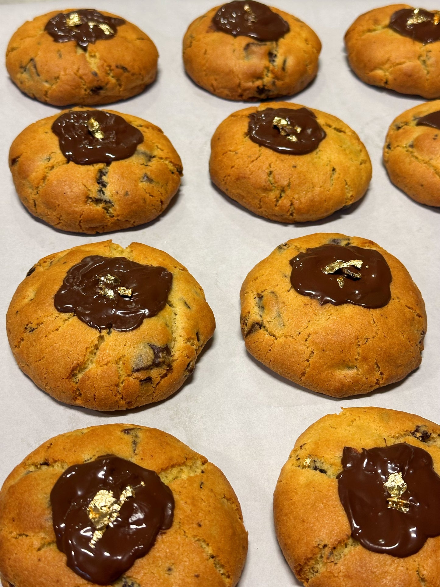 Dubai chocolate NYC cookie