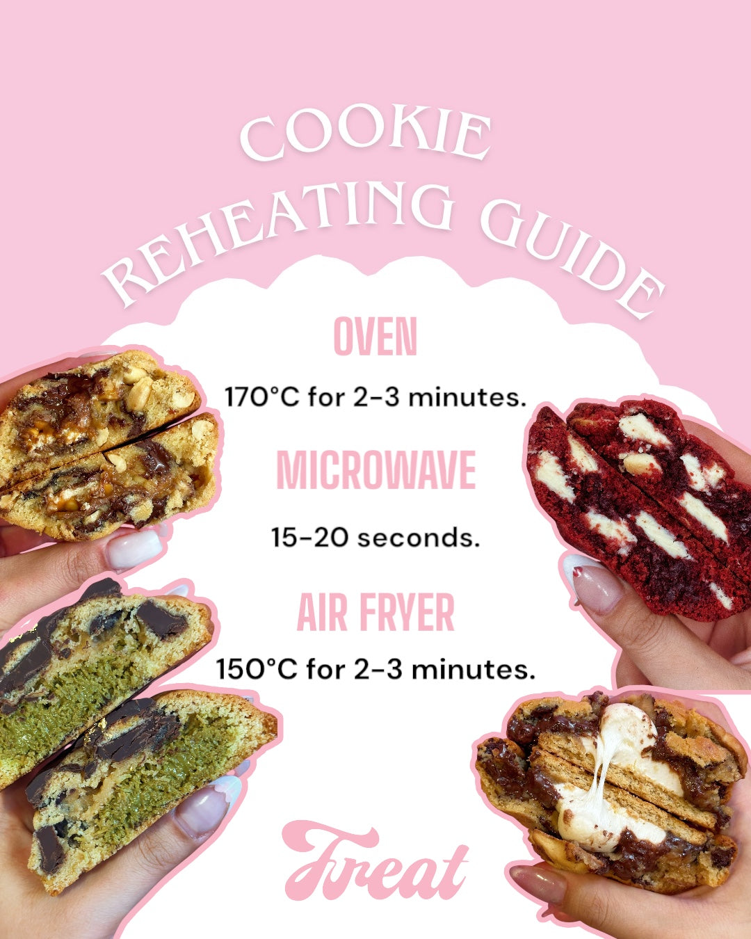 Dubai chocolate NYC cookie