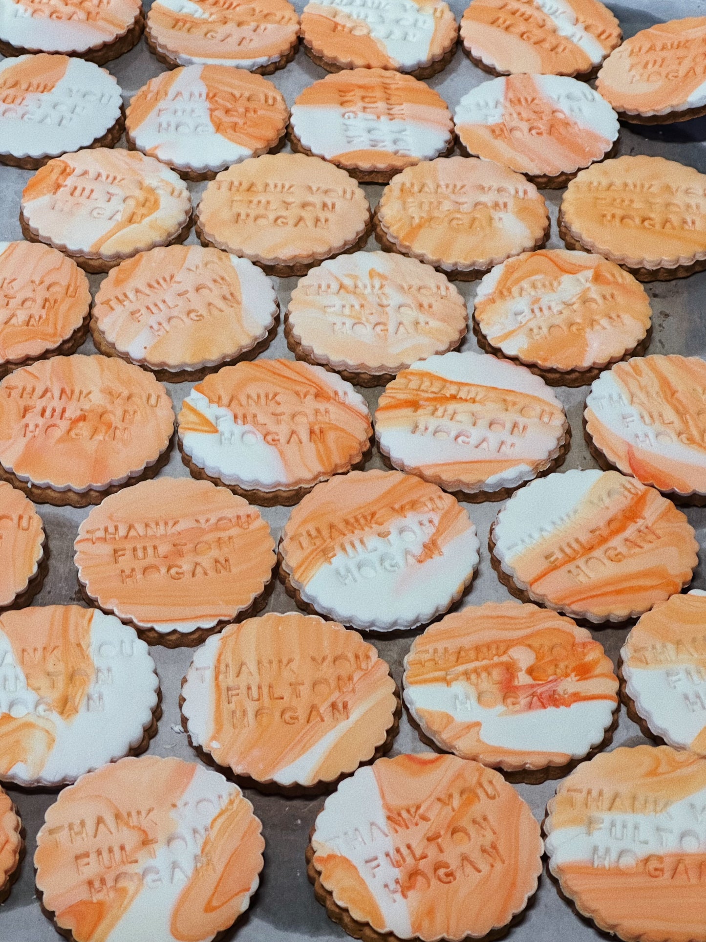 Corporate custom cookie