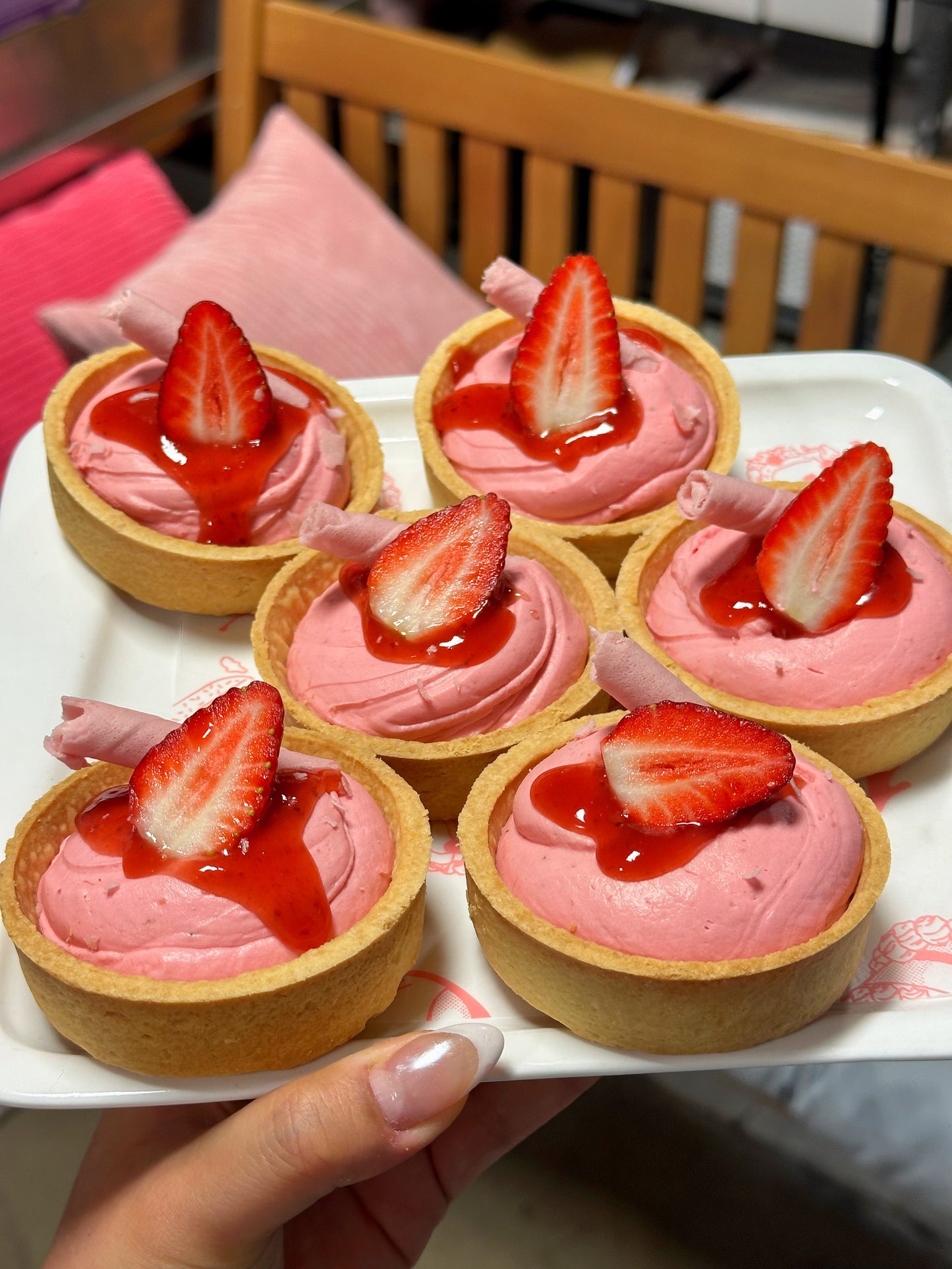 Strawberry Mascarpone tart