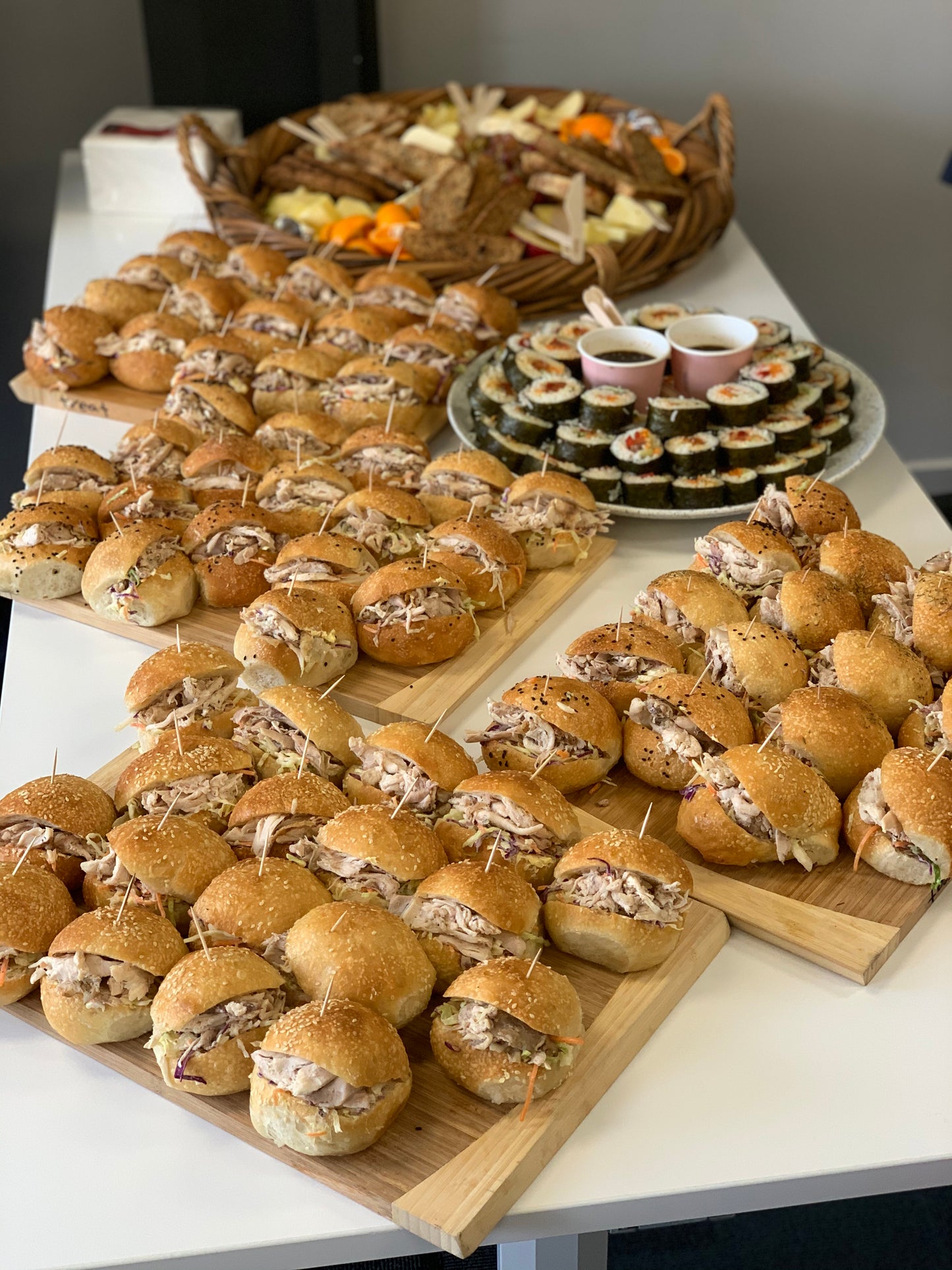 chicken brioche slider