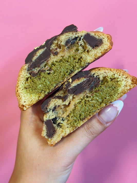 Dubai chocolate NYC cookie