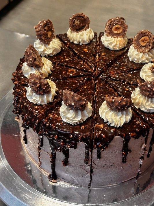 Ferrero Rocher cake