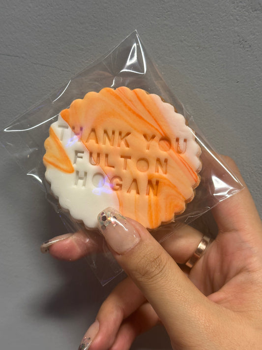 Corporate custom cookie