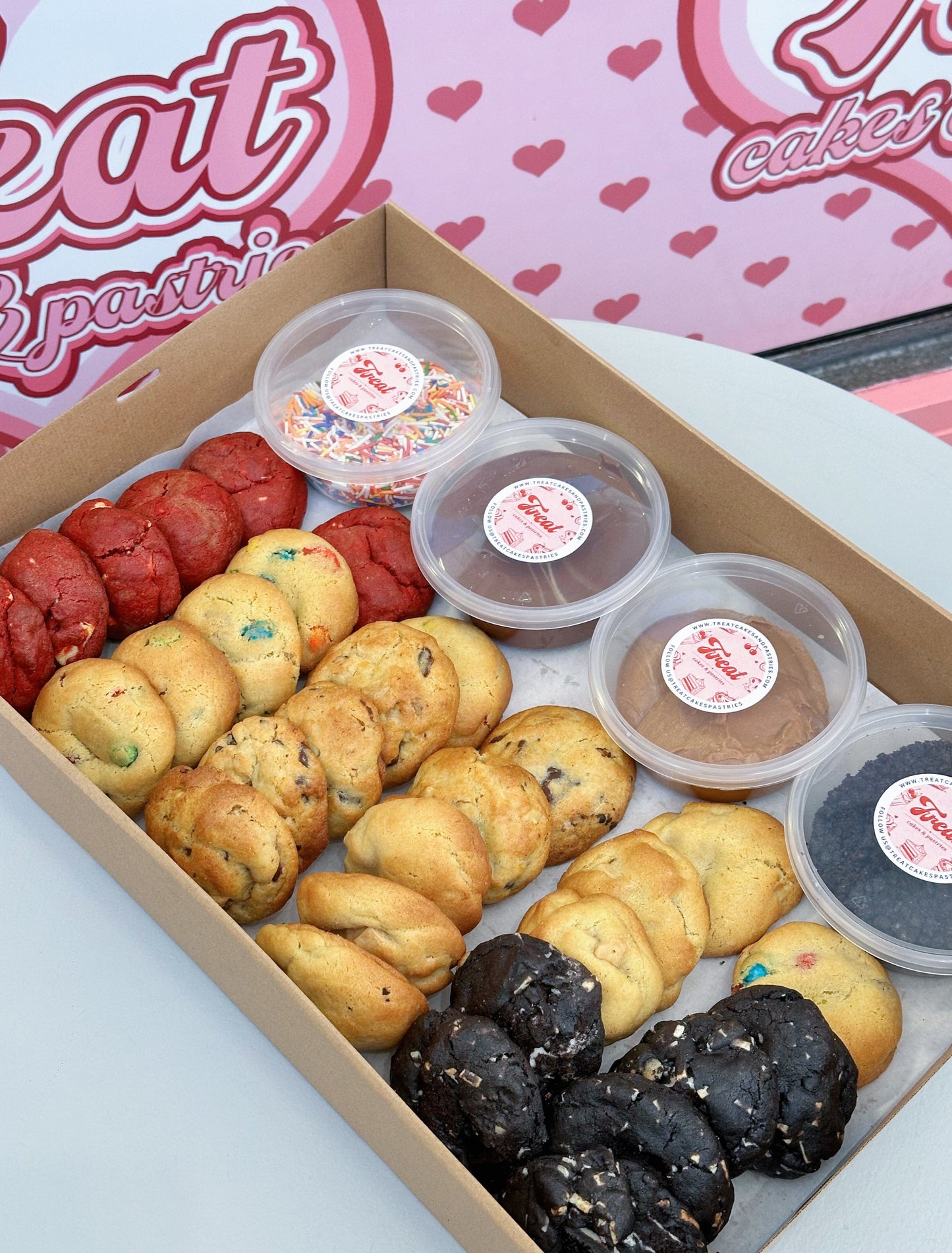 NYC Cookie dipping box